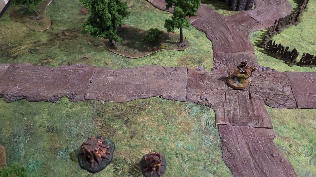 Low Profile Dirt Road - 3D Printed Tabletop Terrain, Perfect for Wargames, Board Games, Role Playing Games