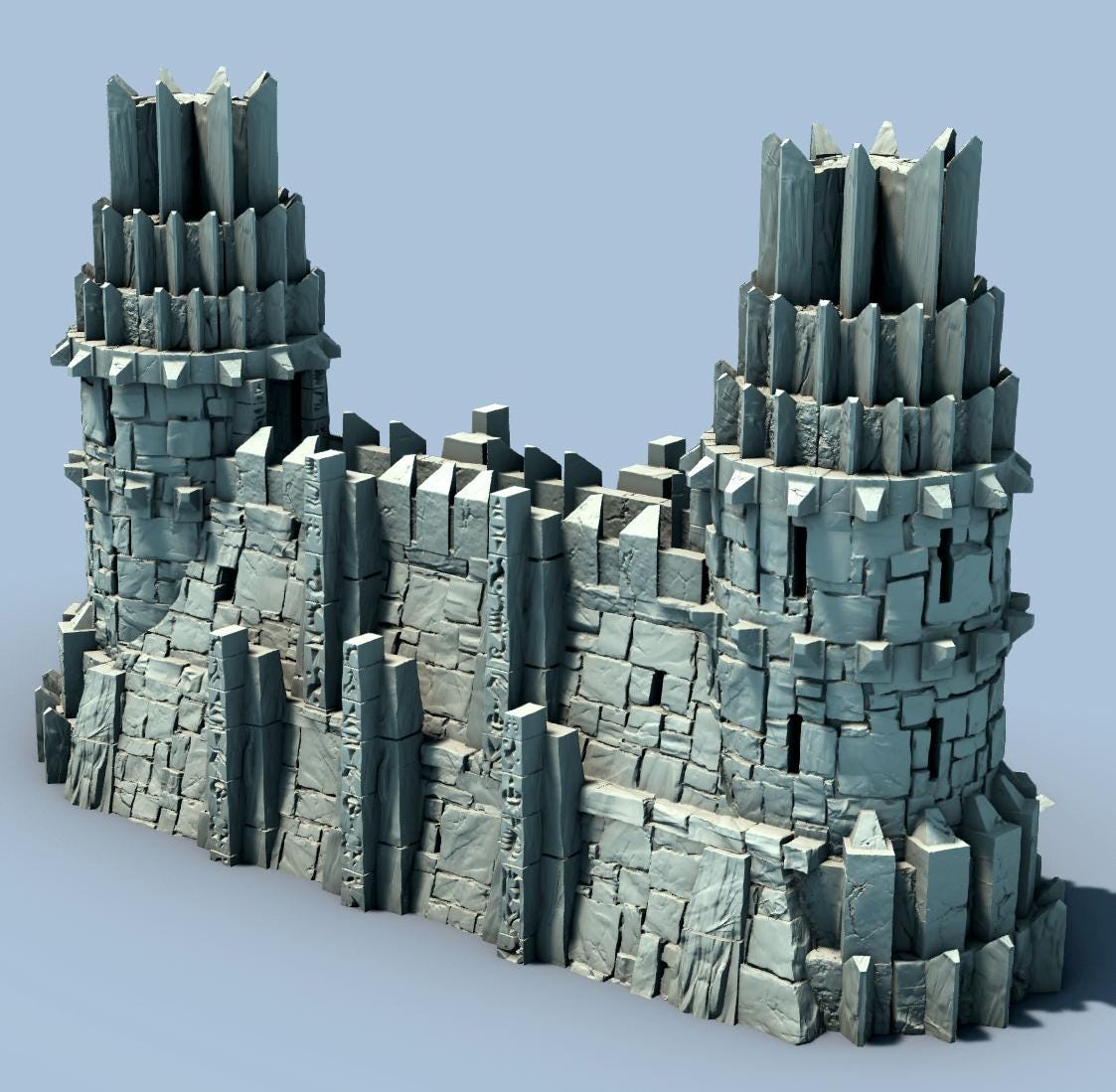 Underdark Barracks by GameScape3D - 3D Printed Tabletop Terrain, Perfect for Wargames, Board Games, Role Playing Games