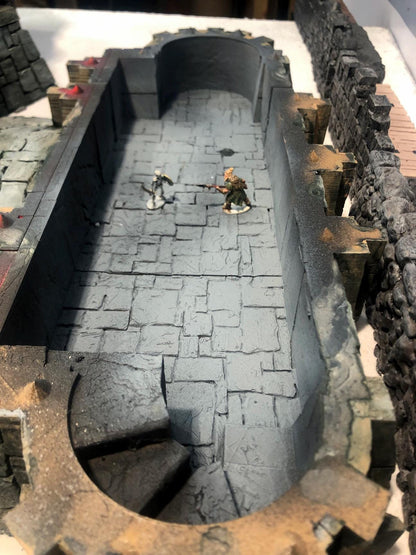 Underdark Barracks by GameScape3D - 3D Printed Tabletop Terrain, Perfect for Wargames, Board Games, Role Playing Games