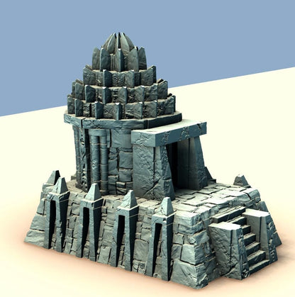 Small Underdark Building by GameScape3D - 3D Printed Tabletop Terrain, Perfect for Wargames, Board Games, Role Playing Games