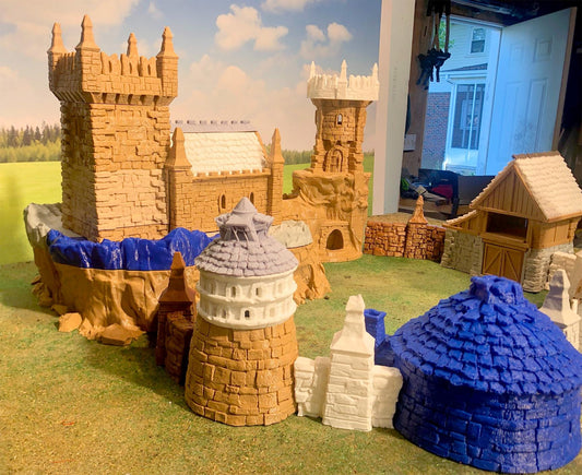 Hauntwoods Scriptorium by GameScape3D - 3D Printed Tabletop Terrain, Perfect for Wargames