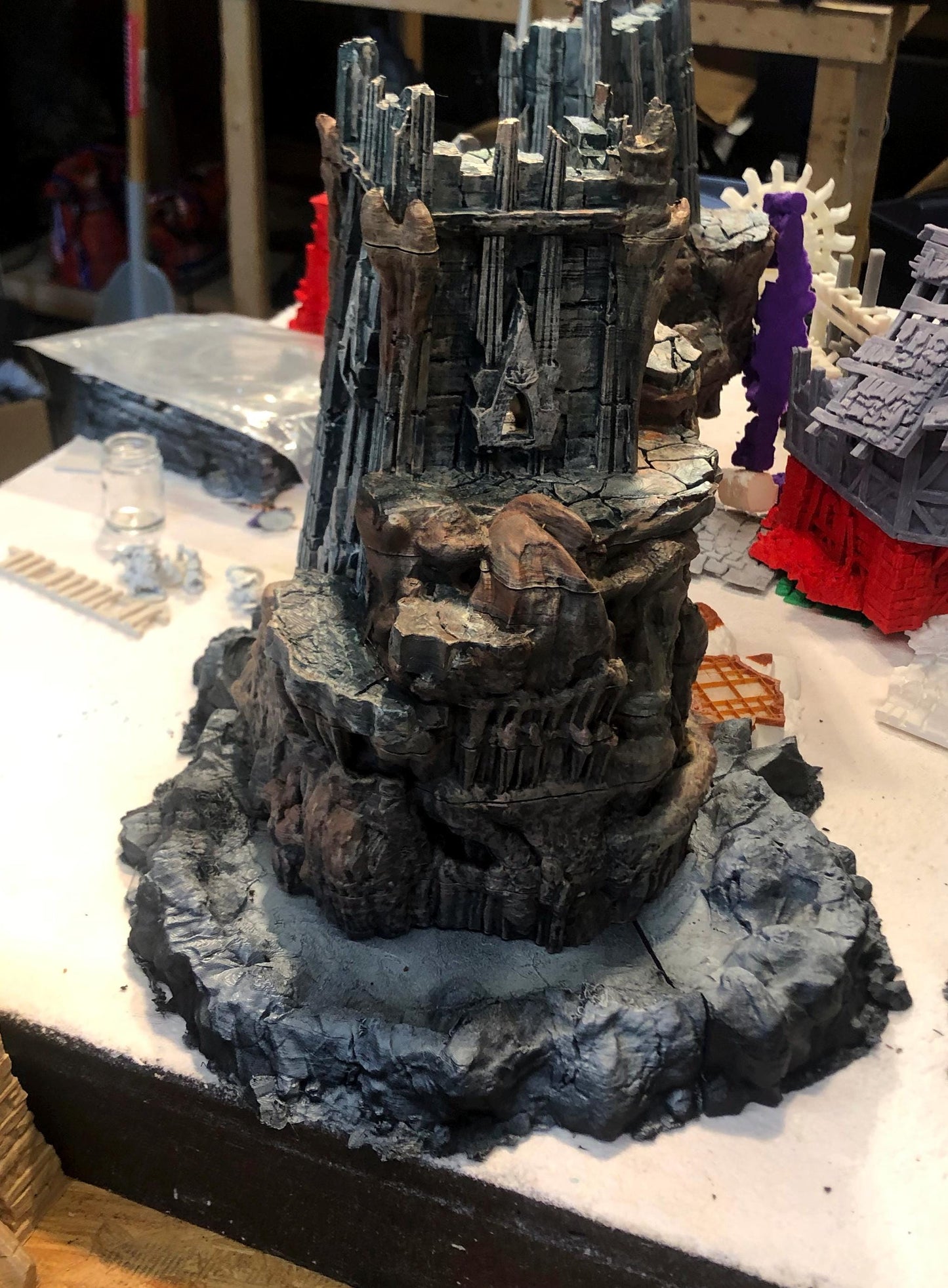 Hills and Plateaus Set 1 by GameScape3D - 3D Printed Tabletop Terrain, Perfect for Wargames, Role playing games, Tabletop games