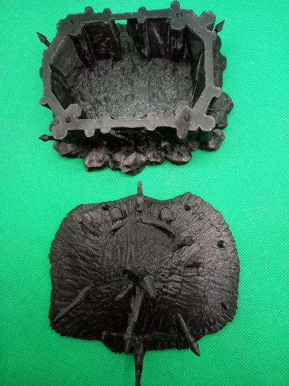 Goblin Huts - Tabletop Terrain - 28 MM, Tabletop 3D Printed Terrain by MiniatureLand, Perfect for Wargaming and RPGs