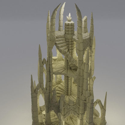 Ruined Altar - Tabletop Terrain - 28 MM, Tabletop 3D Printed Terrain by MiniatureLand, Perfect for Wargaming and RPGs