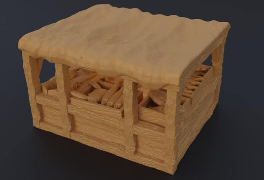 Grand MarketPlace - Tabletop Terrain - 28 MM, Tabletop 3D Printed Terrain by MiniatureLand, Perfect for Wargaming and RPGs