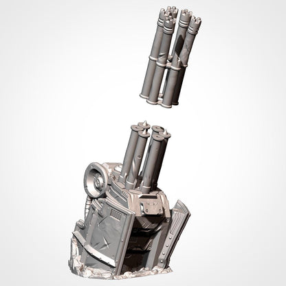 MEGA TITAN DESTROYED Txarli Factory Sci-Fi modular Wreckage Set, Perfect for Tabletop Wargames