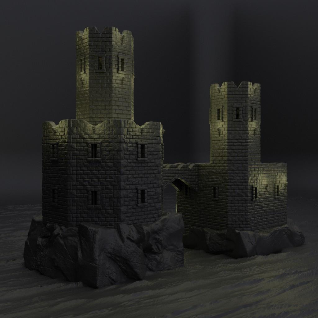 Island Prison - Tabletop Terrain - 28 MM, Tabletop 3D Printed Terrain by MiniatureLand, Perfect for Wargaming and RPGs