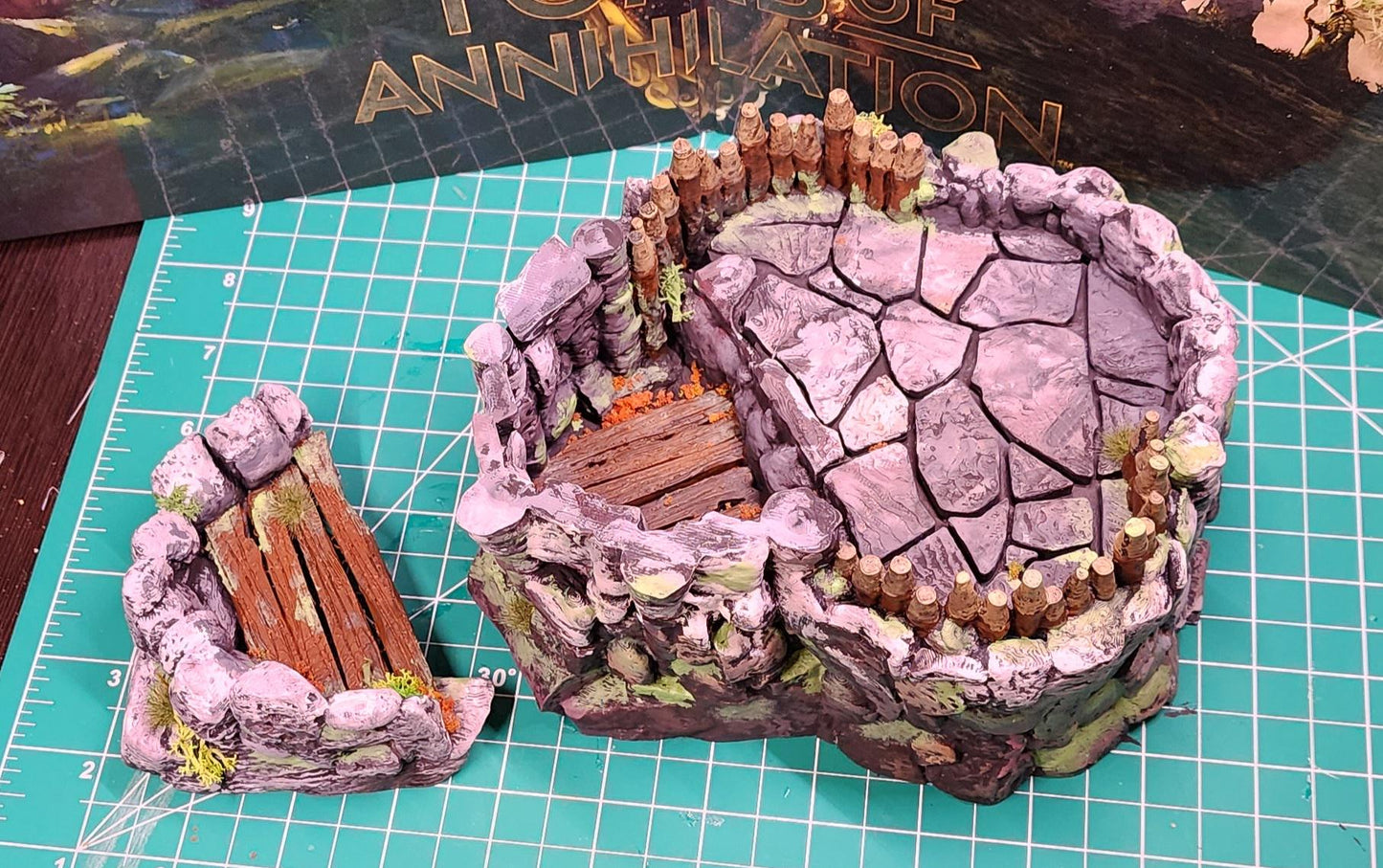 Small Goblin Fort by GameScape3D - 3D Printed Tabletop Terrain, Perfect for Wargames, Board Games, RPGs