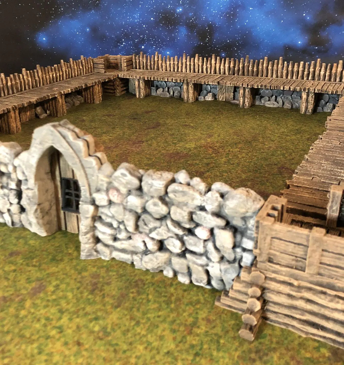 Stronghold on the Borderlands by GameScape3D - 3D Printed Tabletop Terrain, Perfect for Wargames, Board Games, RPGs