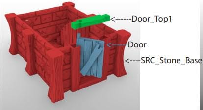 2 Story Starter House by GameScape3D - 3D Printed Tabletop Terrain, Perfect for Wargames, Board Games, RPGs