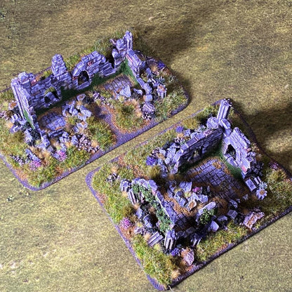 Ruins Pack II Terrain by GameScape3D - 3D Printed Tabletop Terrain, Perfect for Wargames, Role playing games, Tabletop games