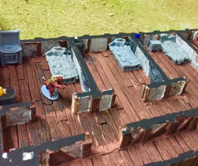 Primitive Furniture Set 1 by GameScape3D - 3D Printed Tabletop Terrain, Perfect for Wargames, Board Games, RPGs