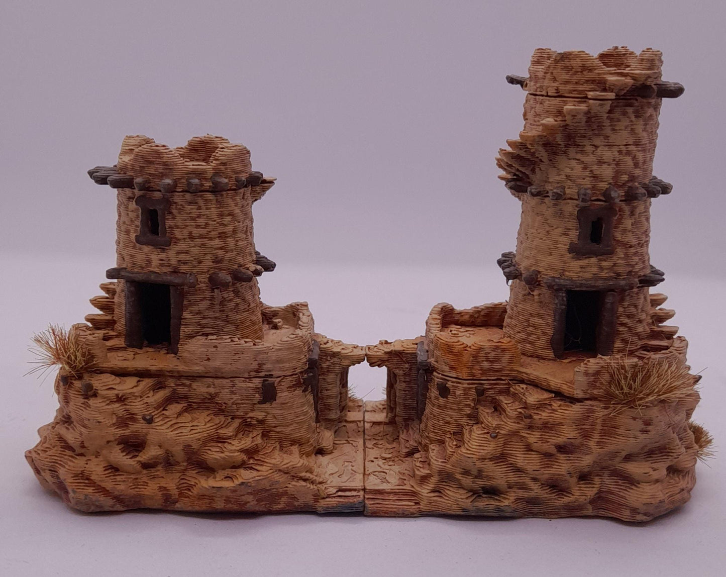 Small Orc Outpost- Tabletop Terrain - 28 MM, Tabletop 3D Printed Terrain by MiniatureLand, Perfect for Wargaming and RPGs