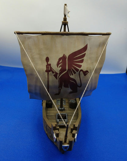 Medieval Cog - Tabletop Terrain - 28 MM, Tabletop 3D Printed Terrain by MiniatureLand, Perfect for Wargaming and RPGs