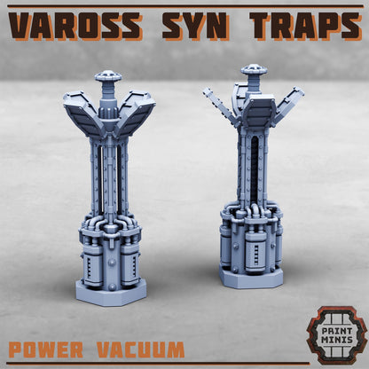 Vaross Syn Gang Traps -  Sci-Fi Grimdark City Skirmish Warfare Purifier Mercenaries by Print Minis