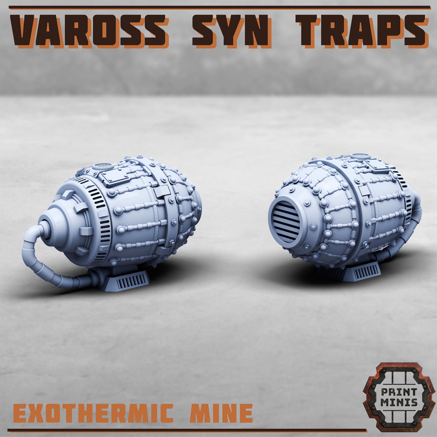 Vaross Syn Gang Traps -  Sci-Fi Grimdark City Skirmish Warfare Purifier Mercenaries by Print Minis