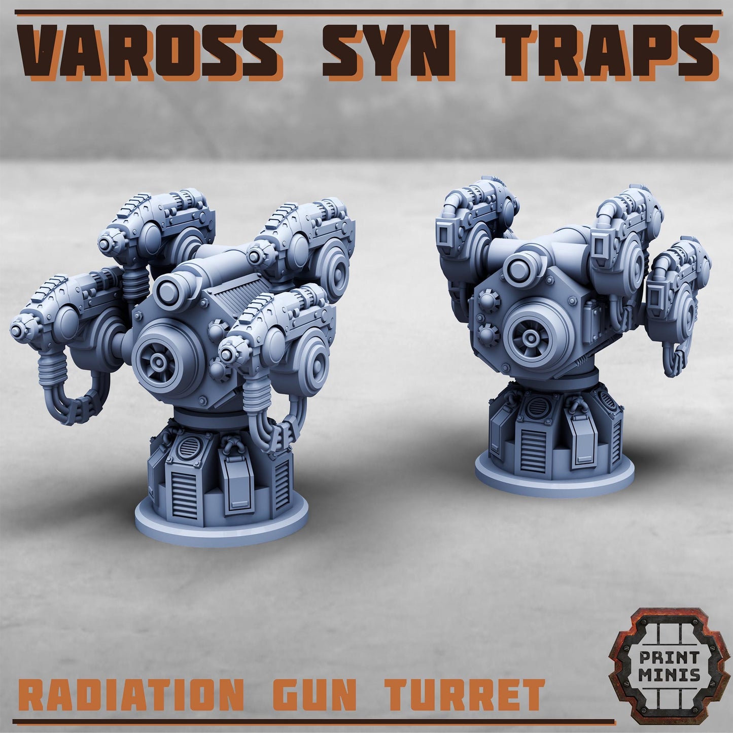 Vaross Syn Gang Traps -  Sci-Fi Grimdark City Skirmish Warfare Purifier Mercenaries by Print Minis