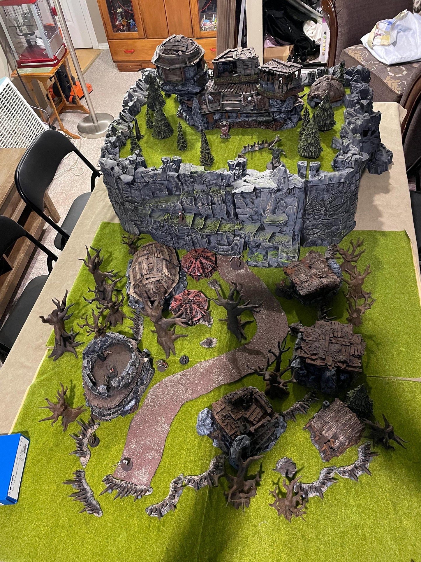 Massive Cliffs : Core Set by GameScape3D - 3D Printed Tabletop Terrain, Perfect for Wargames, Board Games, Role Playing Games