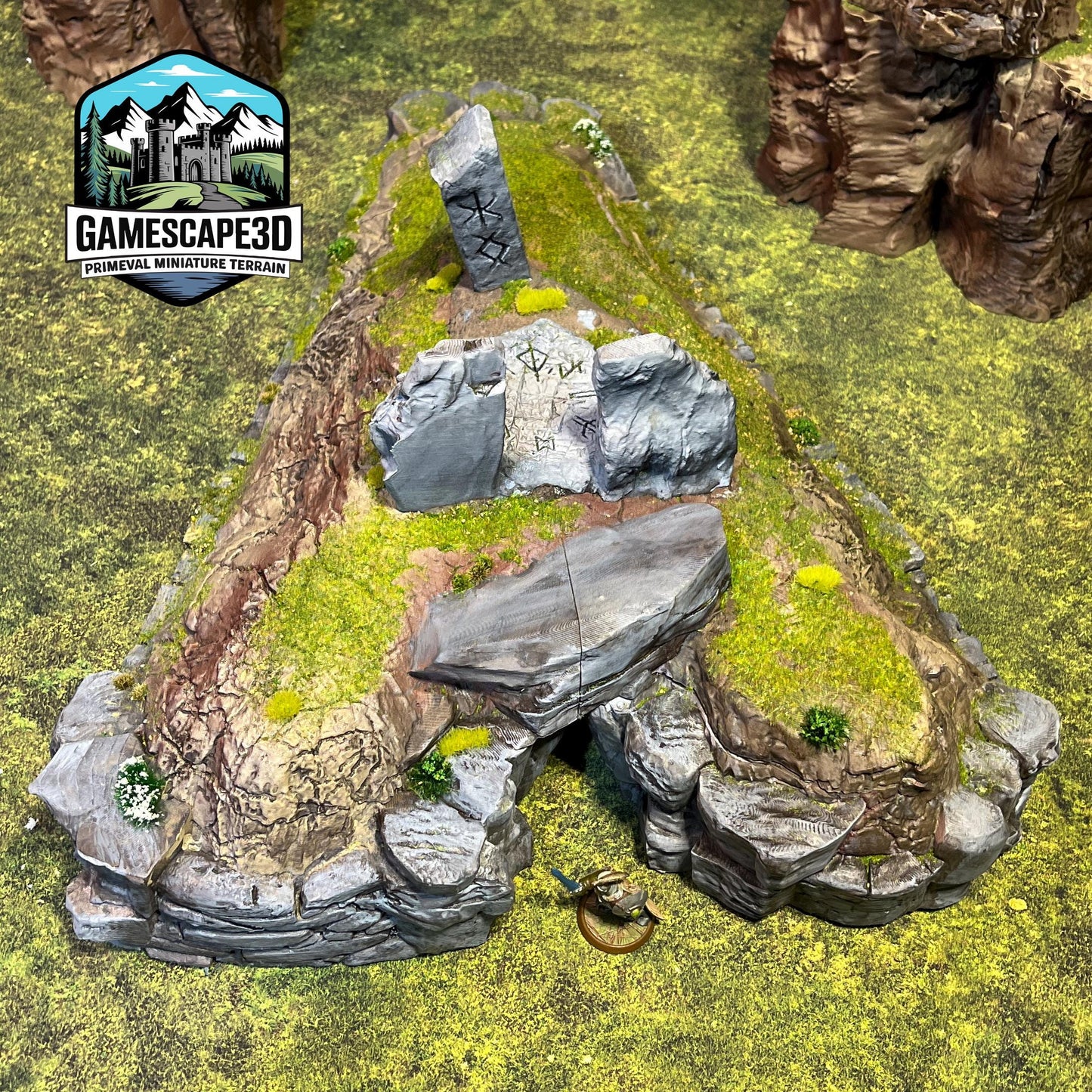 Barrow Graves by GameScape3D - 3D Printed Tabletop Terrain, Perfect for Wargames, Board Games, Role Playing Games