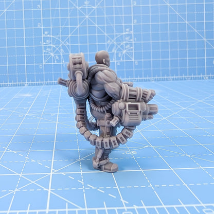 Forge Roiders - Fleshforged Gang - a Muscular Gang - Sci-Fi Grimdark Mercenaries by Print Minis