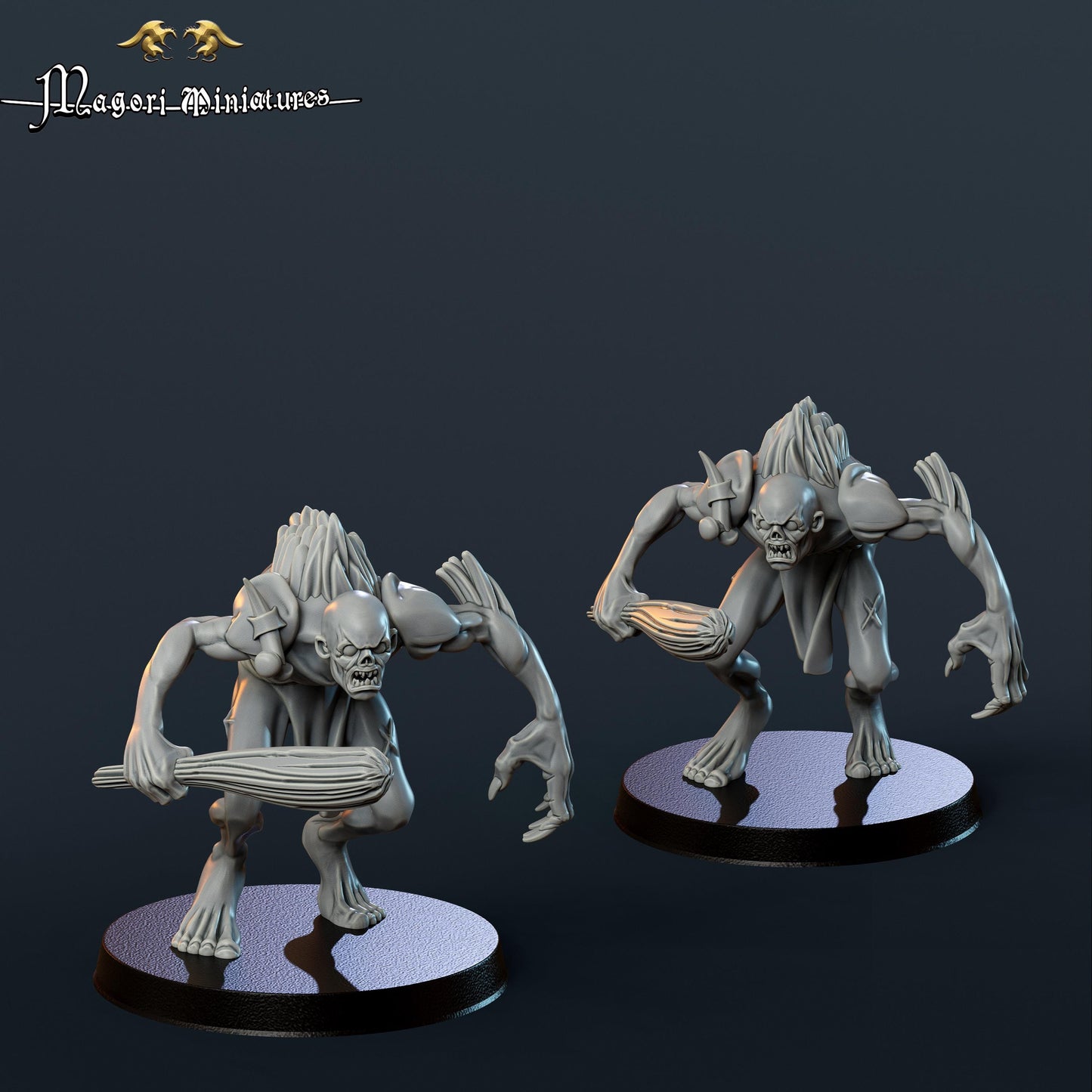 Undead Warband, Vampire, Necromancer, Wolves, Ghouls, Fantasy Skirmish by Magori Miniatures, perfect for Fantasy Wargames and RPGs