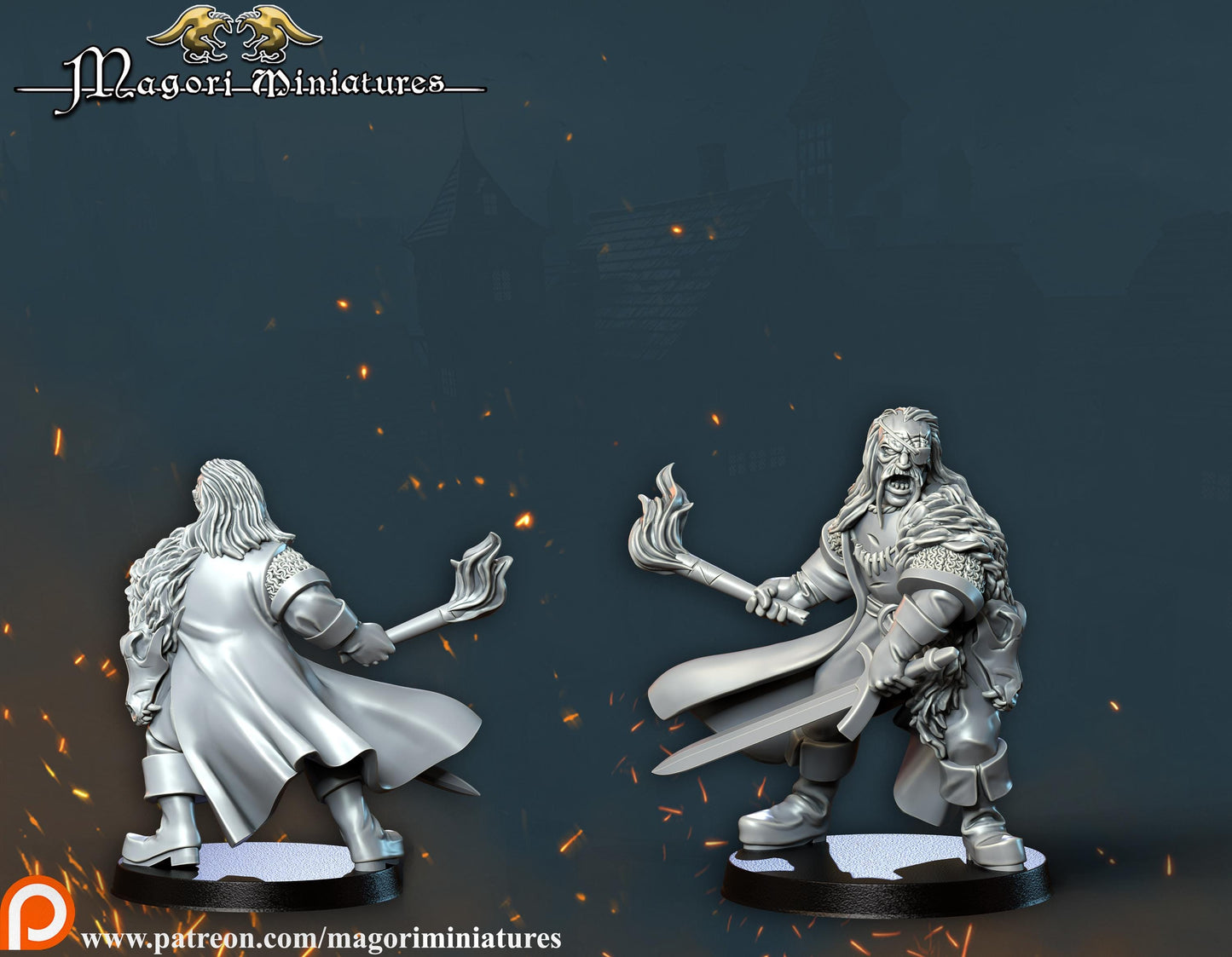 Grimdark forestdwellers, Fantasy Skirmish Miniatures by Magori Miniatures, perfect for Fantasy Wargames and RPGs