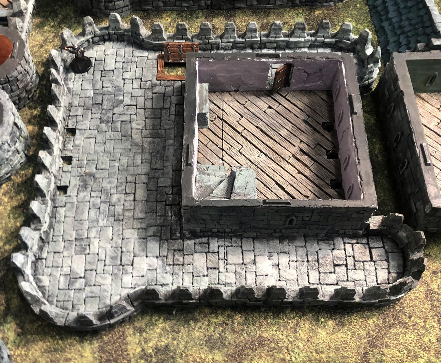 ARX RENOVATUR: Modular Keep by GameScape3D - 3D Printed Tabletop Terrain, Perfect for Wargames
