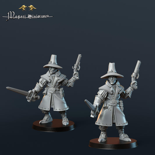 Fanatic witch hunter, Fantasy Skirmish Miniatures by Magori Miniatures, perfect for Fantasy Wargames and RPGs