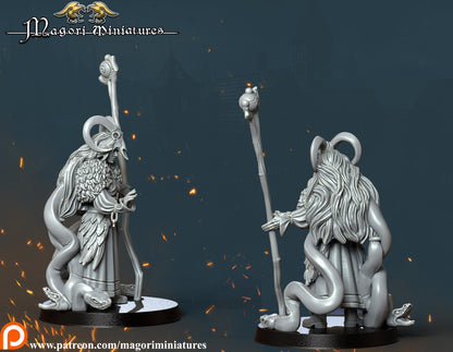 Ostenland Priestess of the Forestgod Fantasy Skirmish Miniatures by Magori Miniatures, perfect for Fantasy Wargames and RPGs