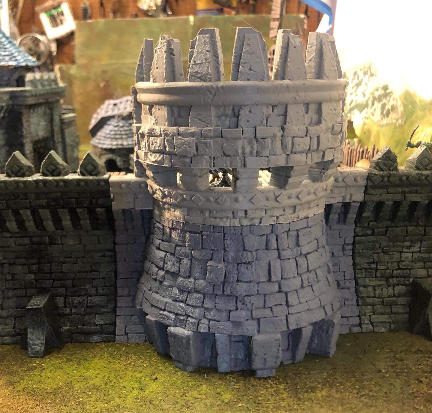 ARX RENOVATUR EXPANSION: Small Gate and Towers by GameScape3D - 3D Printed Tabletop Terrain, Perfect for Wargames
