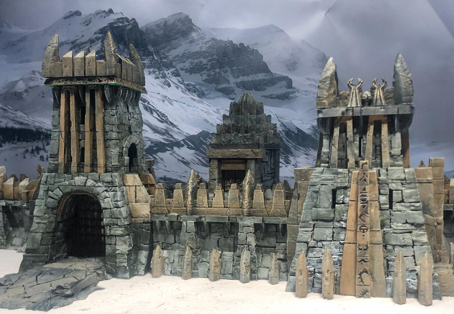 UnderDark Walls by GameScape3D - 3D Printed Tabletop Terrain, Perfect for Wargames, Board Games, Role Playing Games