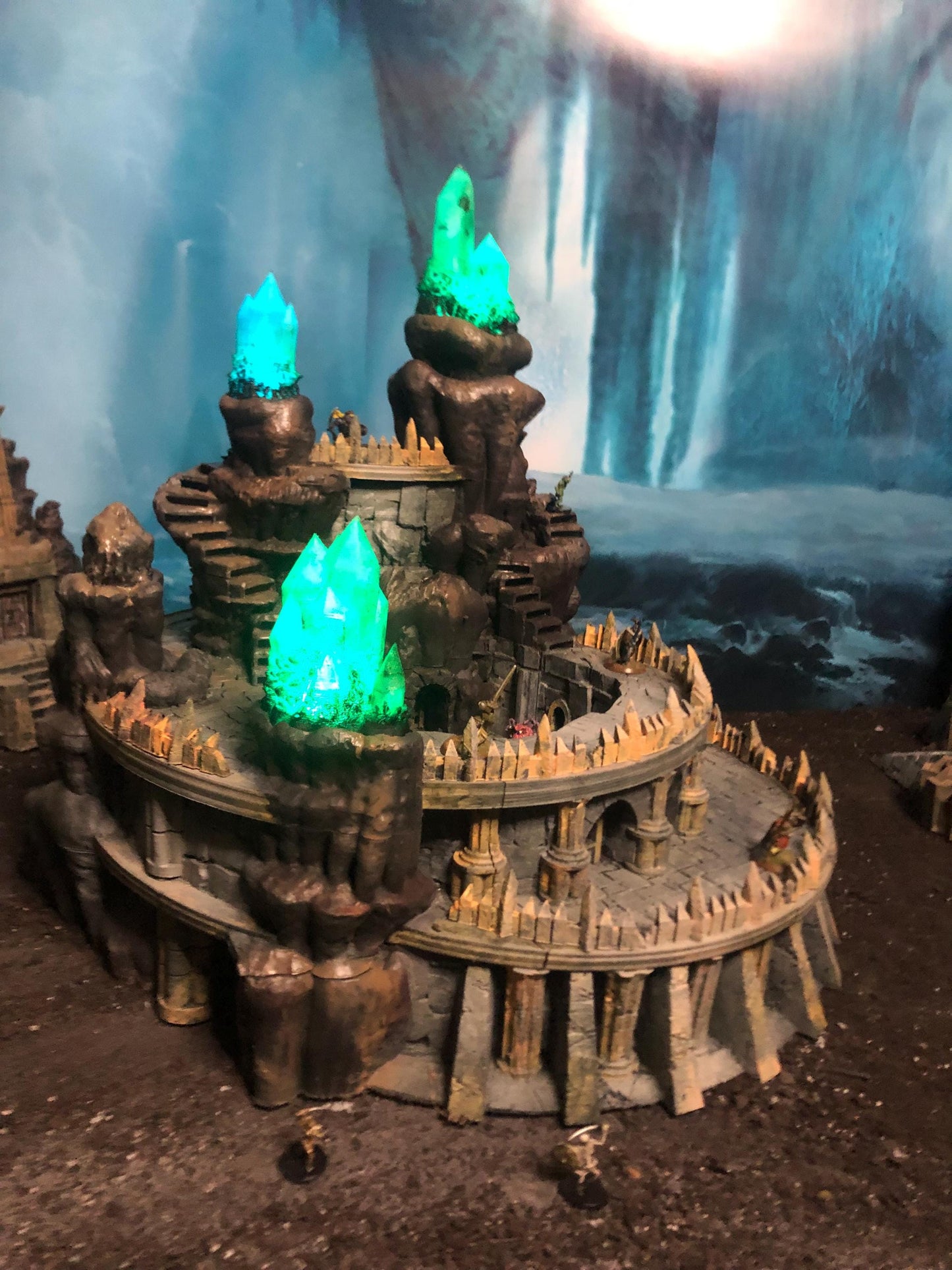 Pit Fiend's Underdark Colosseum and Tavern by GameScape3D - 3D Printed Tabletop Terrain, Perfect for Wargames, Board Games, RPGs