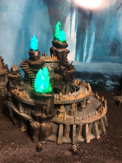 Pit Fiend's Underdark Colosseum and Tavern by GameScape3D - 3D Printed Tabletop Terrain, Perfect for Wargames, Board Games, RPGs