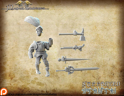 Fallen Hero, Fantasy Skirmish by Magori Miniatures, perfect for Fantasy Wargames and RPGs
