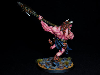 Minotaur Doomlord, Fantasy Miniatures by Magori Miniatures, perfect for Fantasy Wargames and RPGs
