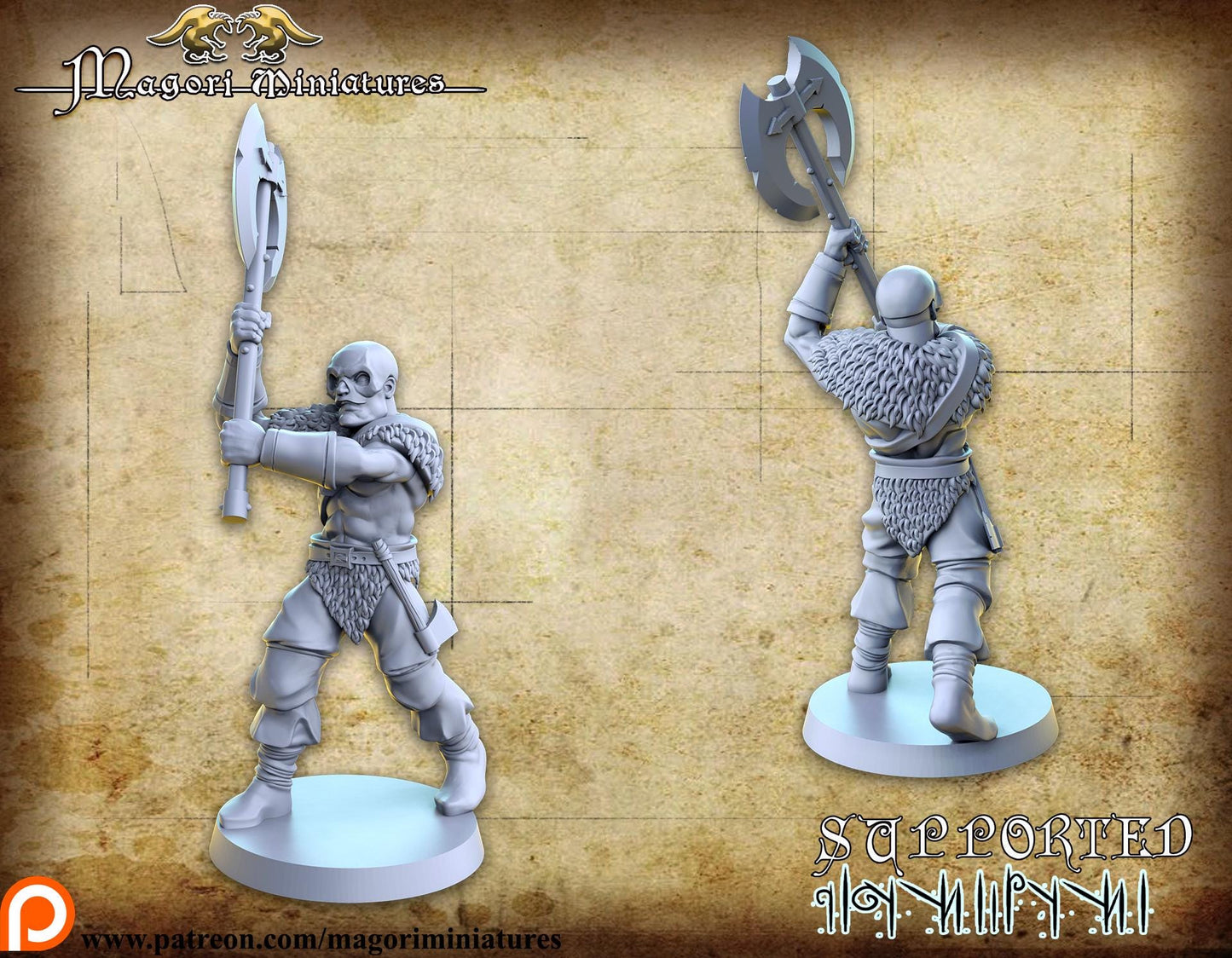 Darksoul, Fantasy Skirmish Miniatures by Magori Miniatures, perfect for Fantasy Wargames and RPGs