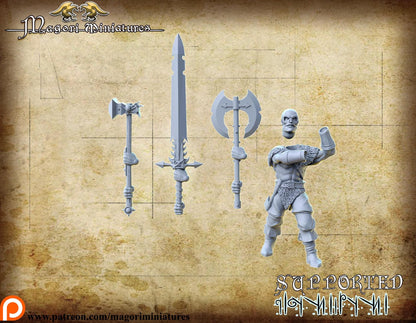 Darksoul, Fantasy Skirmish Miniatures by Magori Miniatures, perfect for Fantasy Wargames and RPGs