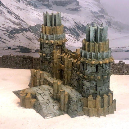 Underdark Barracks by GameScape3D - 3D Printed Tabletop Terrain, Perfect for Wargames, Board Games, Role Playing Games