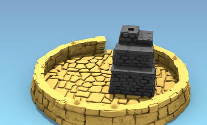 Kitchen & Oven by GameScape3D - 3D Printed Tabletop Terrain, Perfect for Wargames, Board Games, RPGs