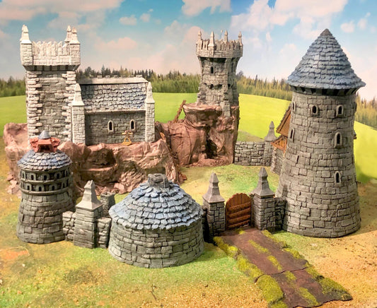 Hauntwoods Scriptorium by GameScape3D - 3D Printed Tabletop Terrain, Perfect for Wargames