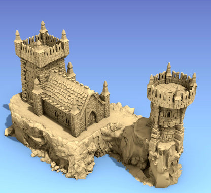 Hauntwoods Scriptorium by GameScape3D - 3D Printed Tabletop Terrain, Perfect for Wargames