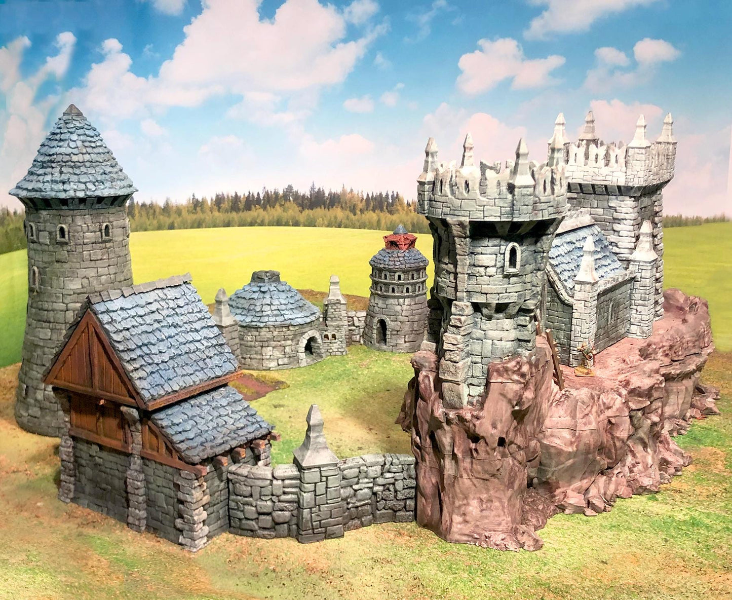 Hauntwoods Scriptorium by GameScape3D - 3D Printed Tabletop Terrain, Perfect for Wargames