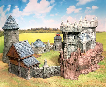 Hauntwoods Scriptorium by GameScape3D - 3D Printed Tabletop Terrain, Perfect for Wargames