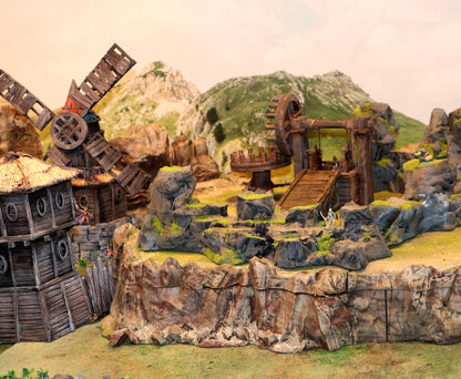 Haunt Wood Mine by GameScape3D - 3D Printed Tabletop Terrain, Perfect for Wargames, Role playing games, Tabletop games
