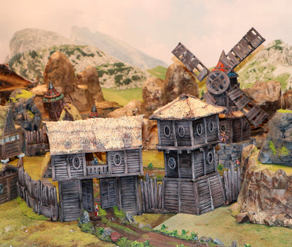 Haunt Wood Mine by GameScape3D - 3D Printed Tabletop Terrain, Perfect for Wargames, Role playing games, Tabletop games