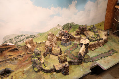 Primitive Windmill by GameScape3D - 3D Printed Tabletop Terrain, Perfect for Wargames, Role playing games, Tabletop games
