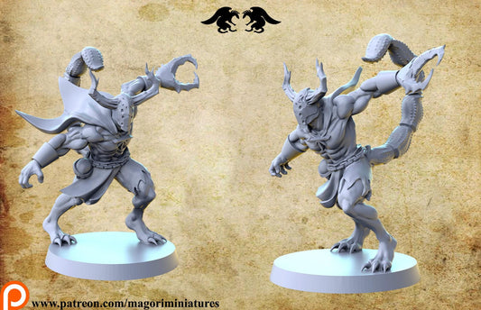 Possessed Mutant, Fantasy Skirmish Miniatures by Magori Miniatures, perfect for Fantasy Wargames and RPGs