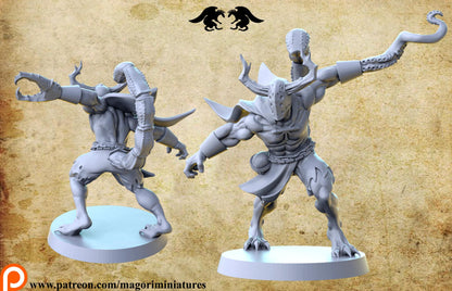 Possessed Mutant, Fantasy Skirmish Miniatures by Magori Miniatures, perfect for Fantasy Wargames and RPGs