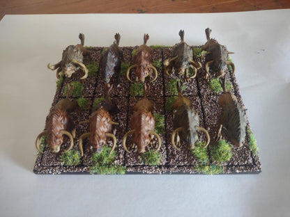 Twisted Warhound Swarm, Fantasy Miniatures by Magori Miniatures, perfect for Fantasy Wargames and RPGs