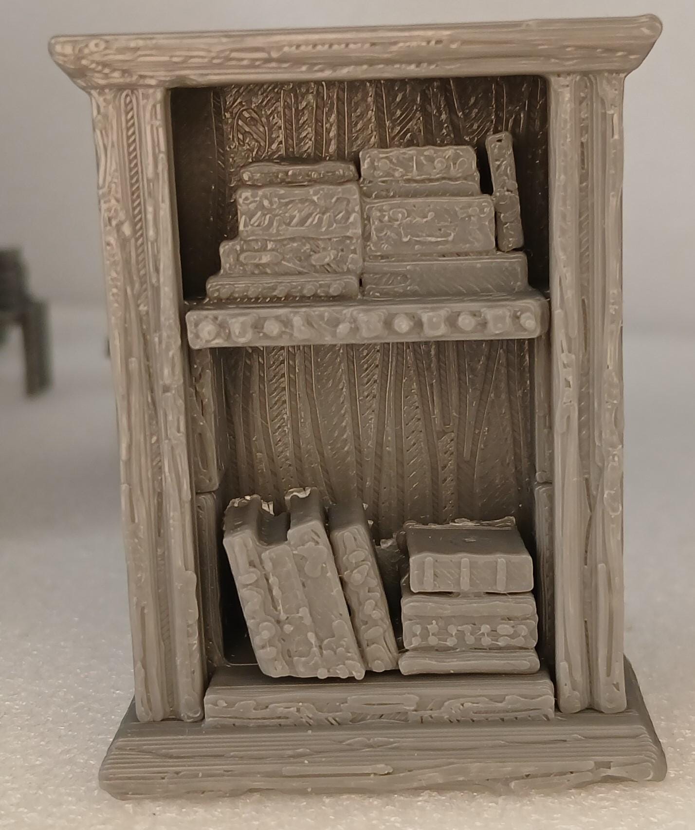 Bookcases with Over 40 insert Shelves - Scatter Terrain by GameScape3D - 3D Printed Terrain, Perfect for Wargames, Board Games, RPGs